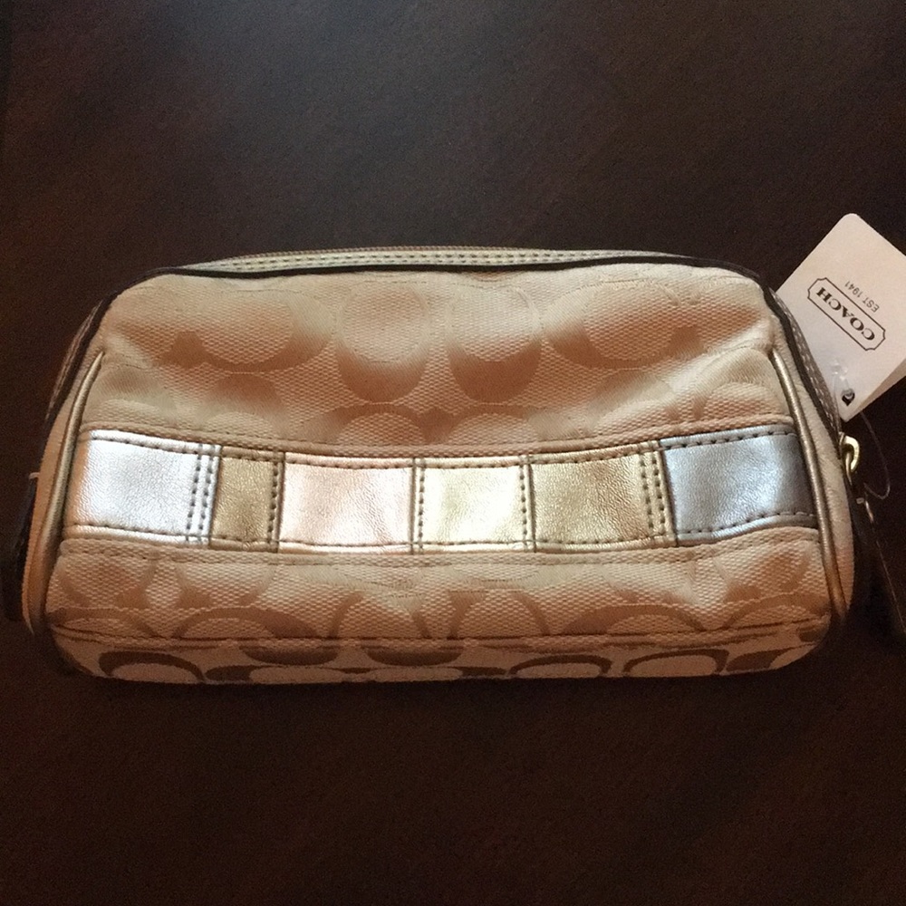 New Coach cosmetics bag